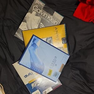 Calvin Klein Ultra Sheer Pantyhose in Black